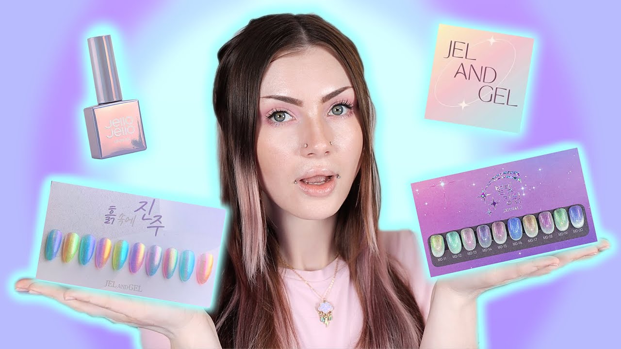 Тестирование НЕНАСТОЯЩИХ корейских гелей + системы наращивания Jello Jello