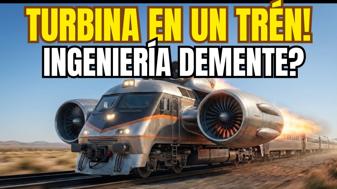 ¿El tren que CASI revolucionó el ferrocarril… y terminó en un DESASTRE épico?