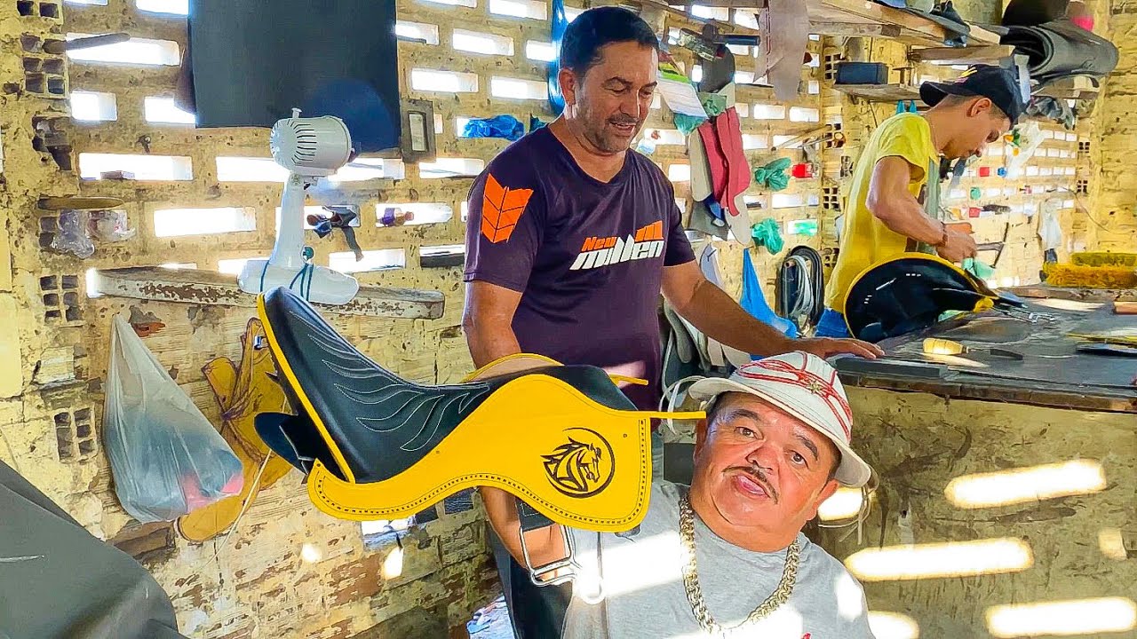PILILIU APRENDE A FAZER SELA PRA CAVALO | FÁBRICA DE SELAS EM CACHOEIRINHA-PE