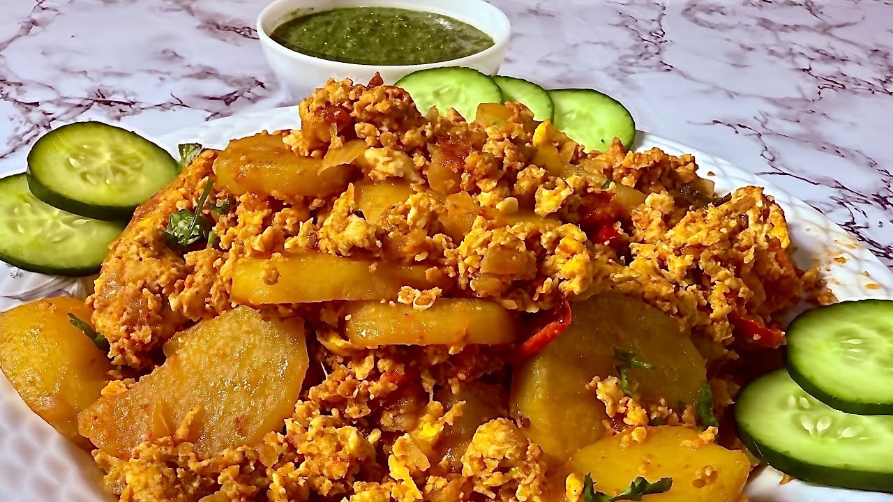 Quick and easy Aloo Anday recipe / Eggs and Potatoes🥚🥔 mix | Ramadan special