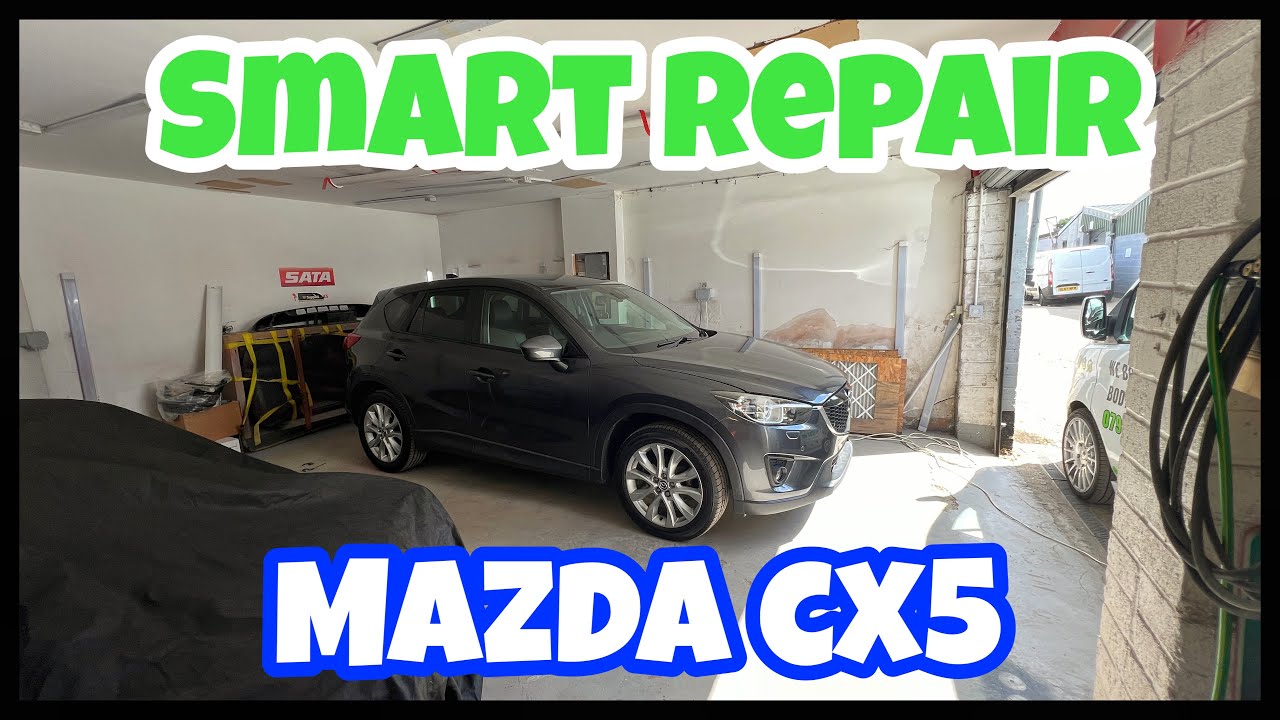 Smart repair Mazda CX5 bumper repair