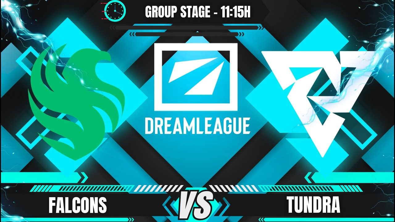[PT-BR] FALCONS X TUNDRA - DREAMLEAGUE 28 - GRUPOS - @LEON