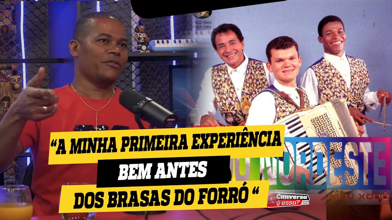 Minha primeira experiência foi com um trio de forró.