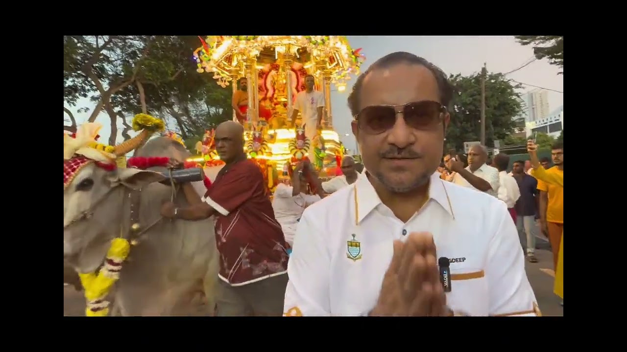 YB Jagdeep @ Thaipusam Chariot Procession 2026
