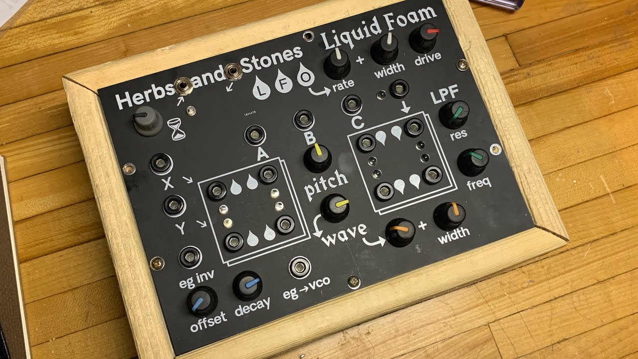 Herbs and Stones - Liquid Foam | DIY Video Diary | Raw Sound Demo