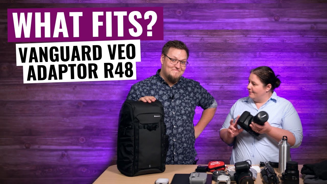 Vanguard Veo Adaptor R48! What fits in the backpack?