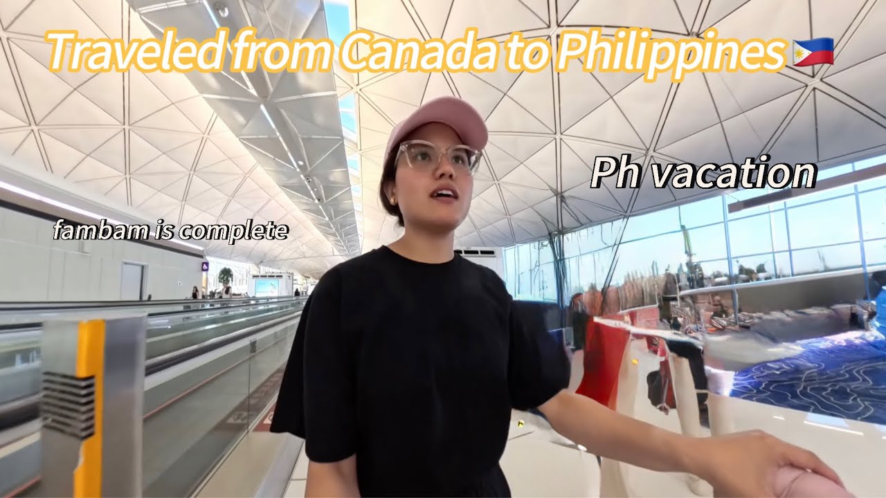 Philippines vacation 2025 🎀 : traveled 24 hours from CA to PH, surprised the fambam ❤️