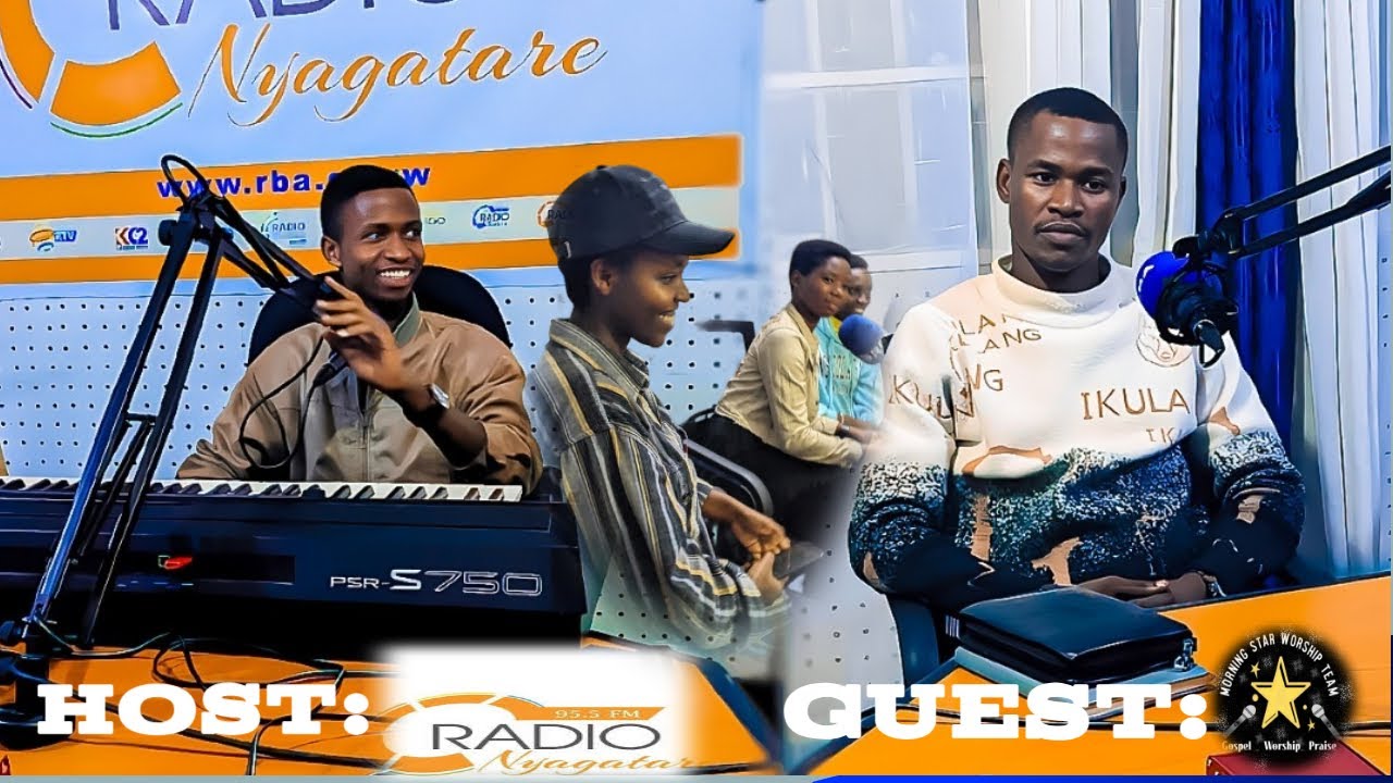 📢🟥Bwambere Morning Star WT yakiriwe muri Studio za RBA/Radio Nyagatare ihimbaza Imana umuriro uraka