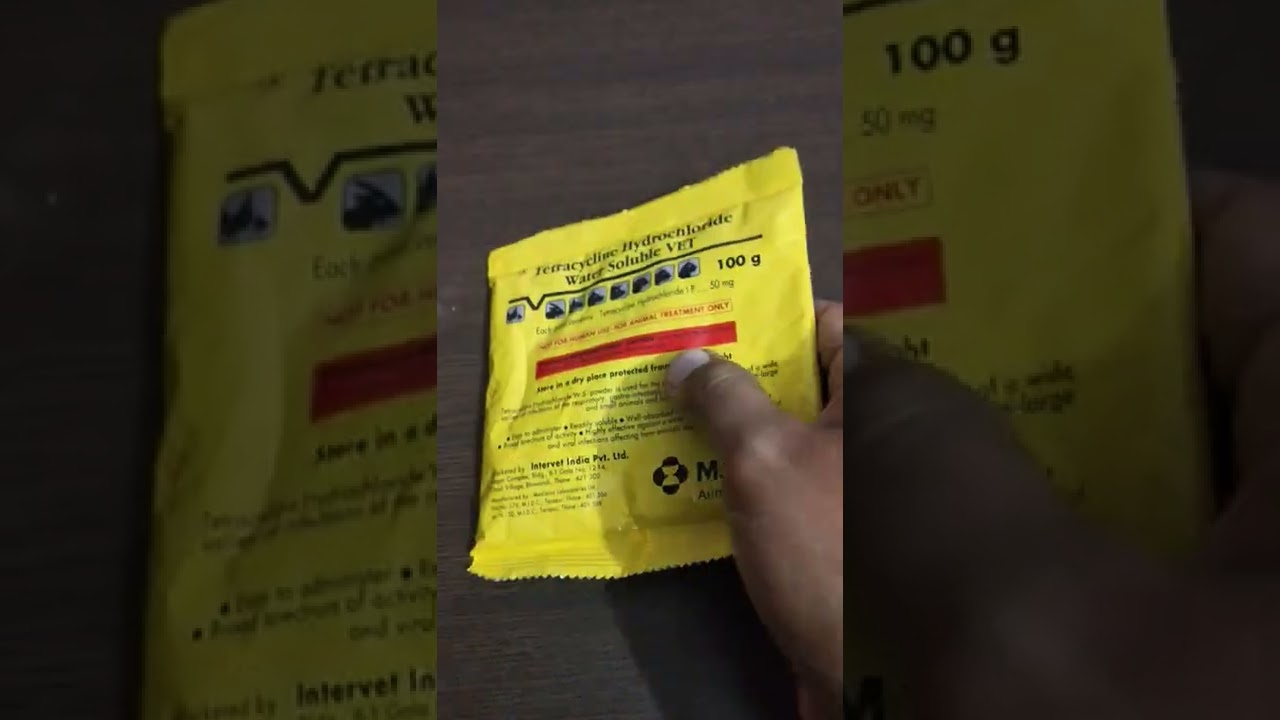 tetracycline powder for Bird's