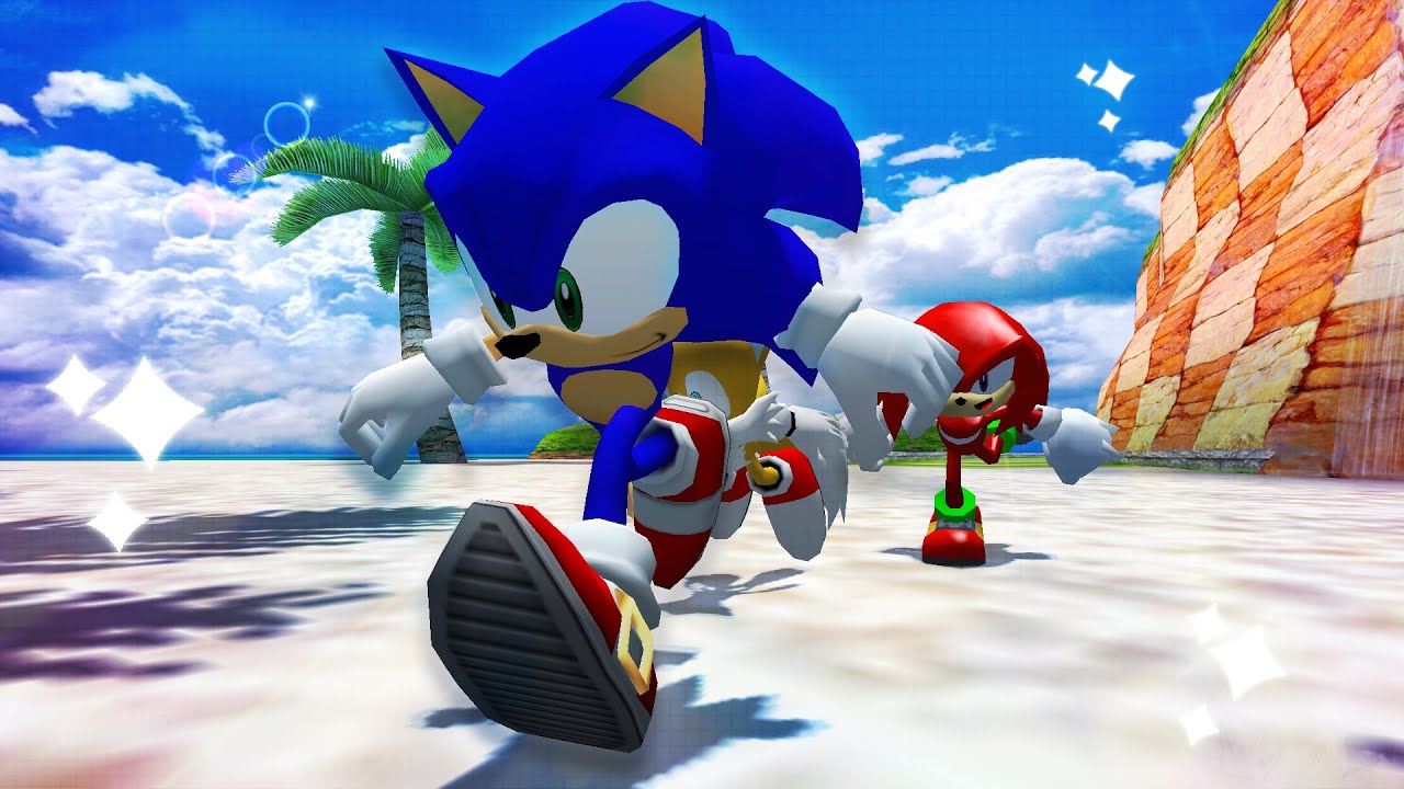 The SEGA Superstars models in Sonic Heroes