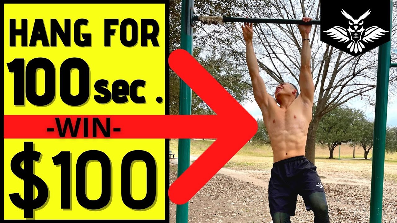 Hang Challenge 100 Seconds 100 Dollars