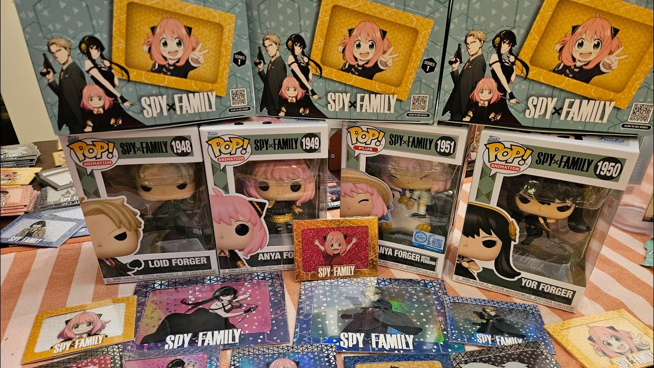 Spy×Family CyberCel 3X Booster Openings