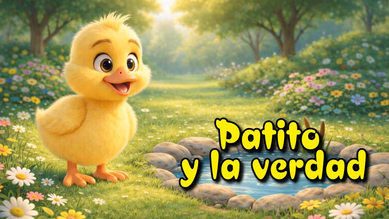 El patito y el charco roto | Cuento infantil sobre honestidad