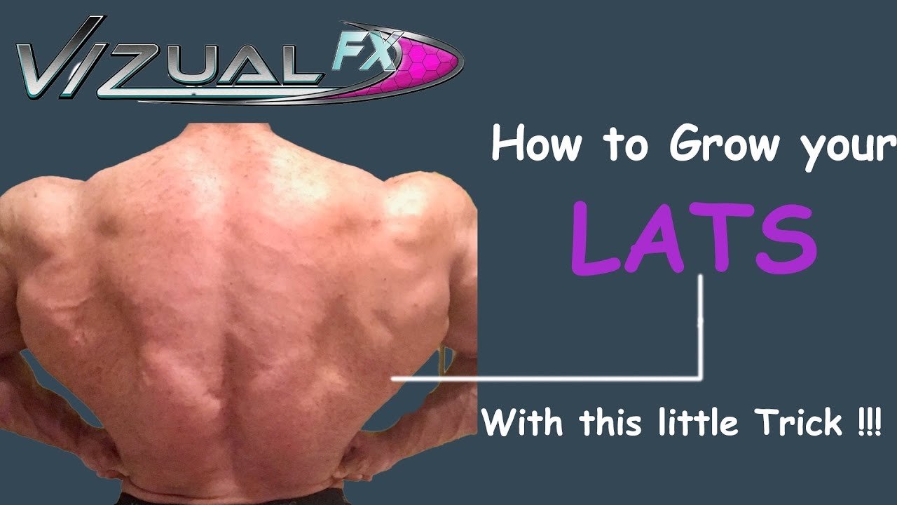 How to Grow your Lats - with this little trick