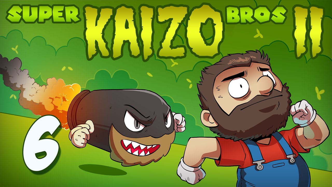 Kaizo Mario 2 | Let's Play Ep. 6 | Super Beard Bros.