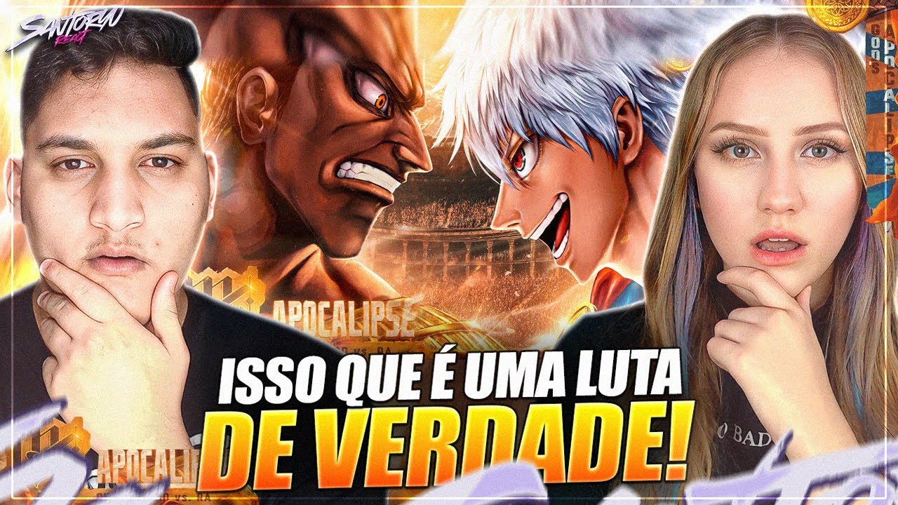 Cú Chulainn x Rá (Shuumatsu no Valkyrie - Gods' Apocalypse) - Apocalipse | ft Blxck - REACT EM CASAL