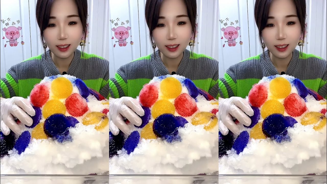ASMR WHITE ICE EATING. ICE EATING