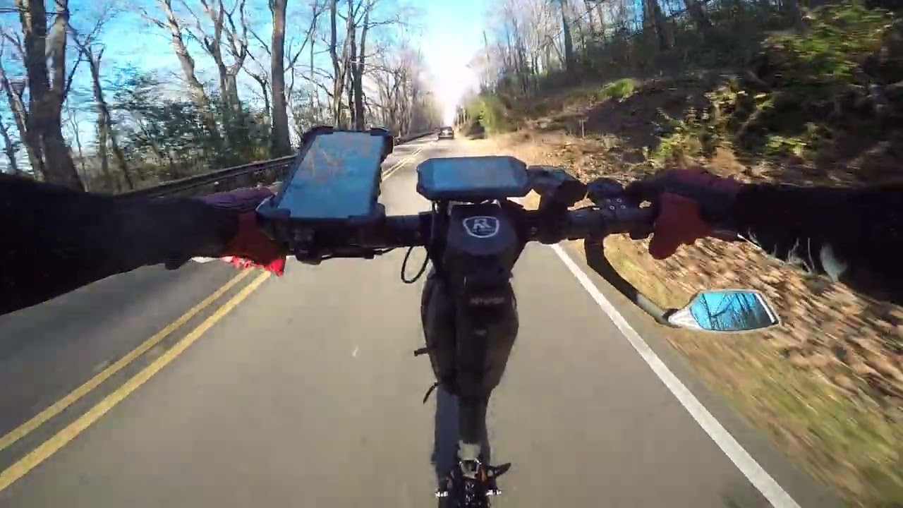 LONG 43MPH TOP SPEED RUN, Montevallo and Old Leeds Road - Reywmer Kullter MAX 60V scooter
