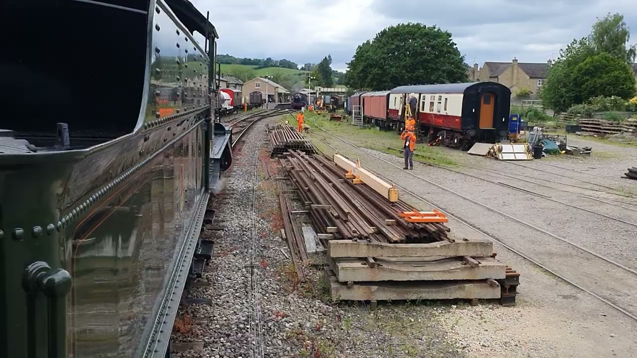 Entering Winchcombe Station