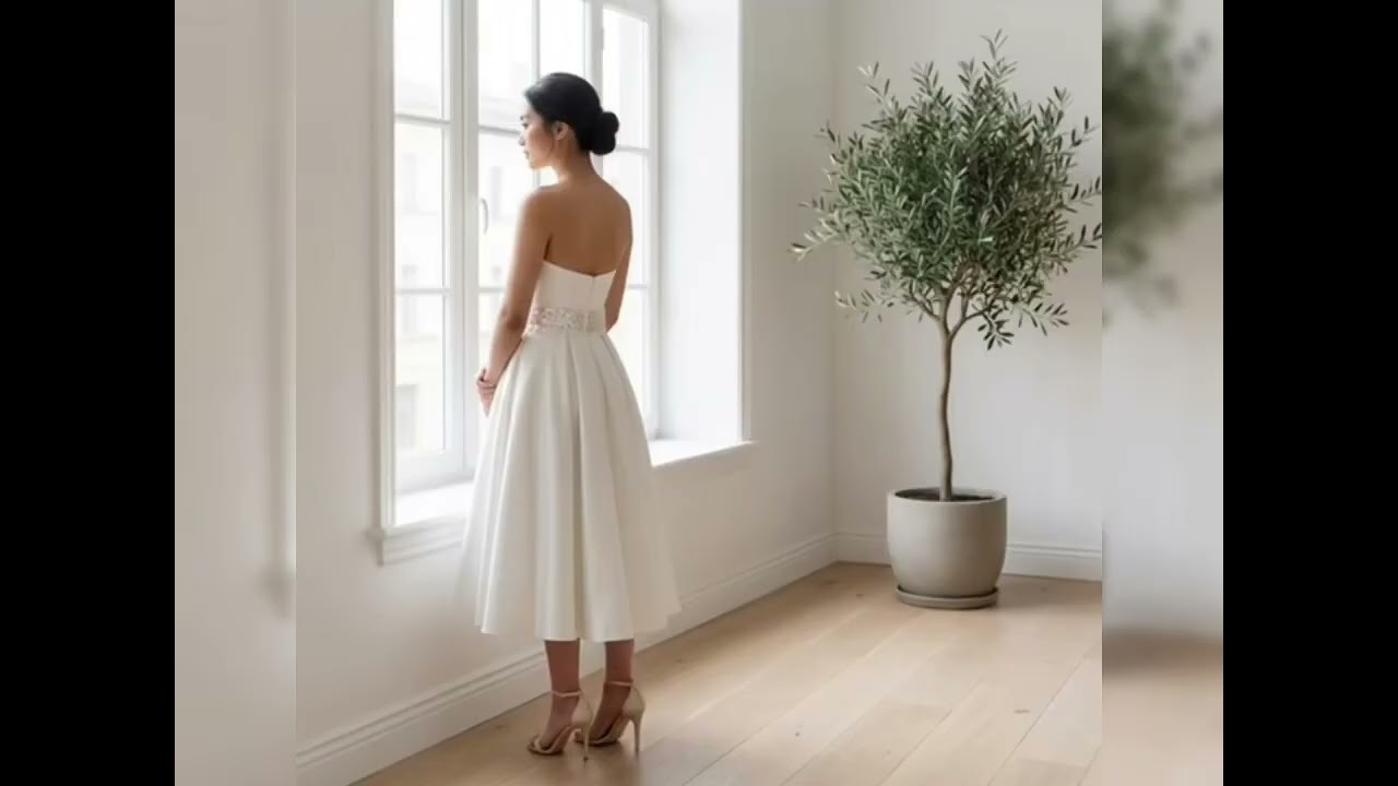 Lysandra Wedding Dress 🥂 Now in Long and Midi Length✨