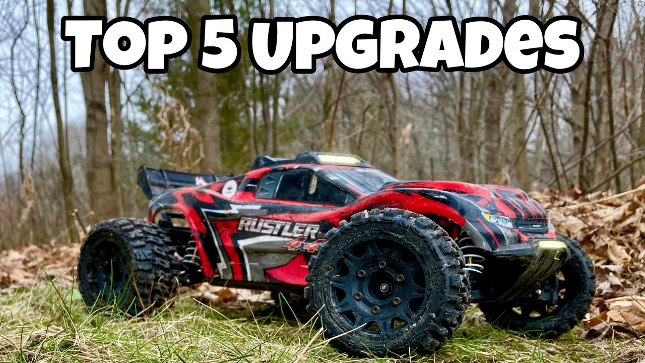 5 лучших улучшений для Traxxas Rustler 4x4 VXL