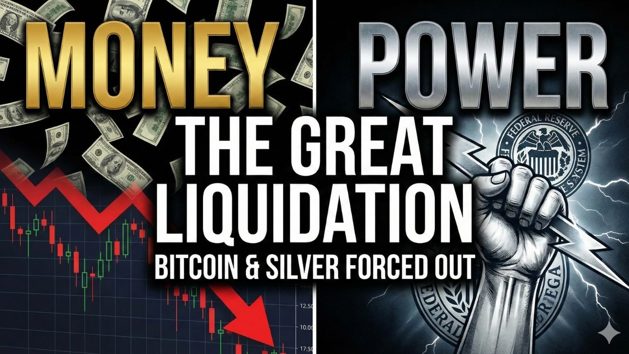 The Great Liquidation Why Bitcoin, Silver & Gold are Being Forced Out [The Warsh Shock Feb 2026]