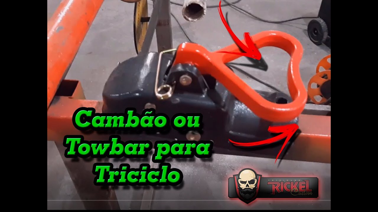 Cambão (towbar) para Triciclo (trike)