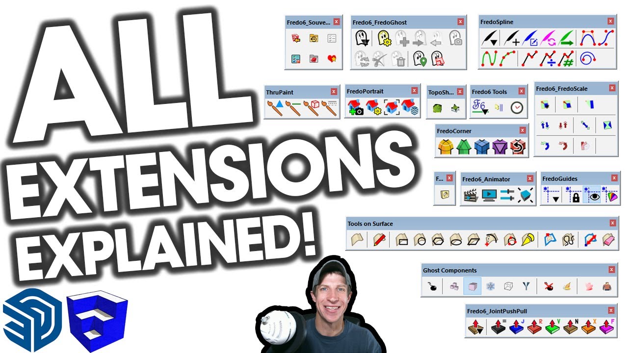 ALL of Fredo6's SketchUp Extensions EXPLAINED!
