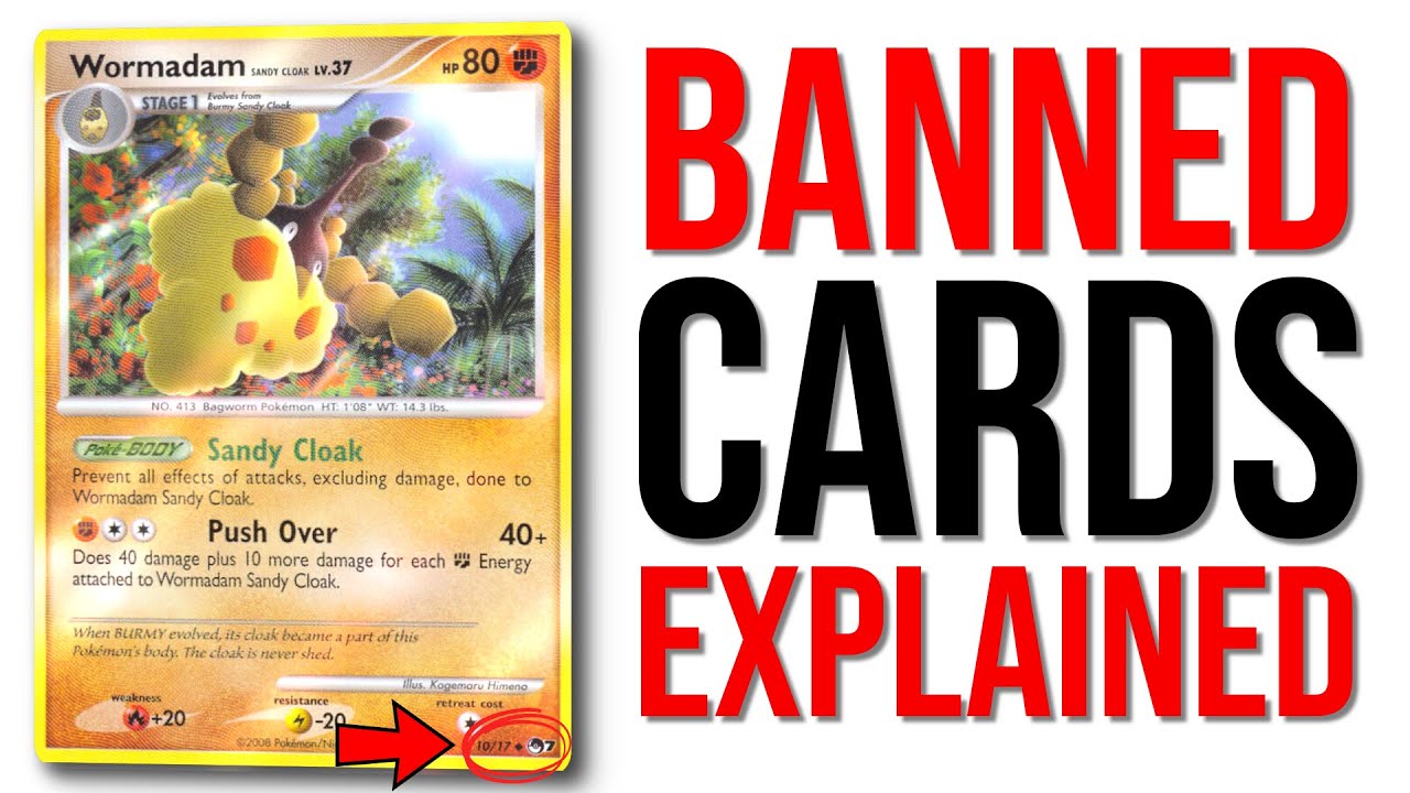 Why Every Card Is BANNED Or CENSORED In Pok&eacute;mon. With Tricky Gym.