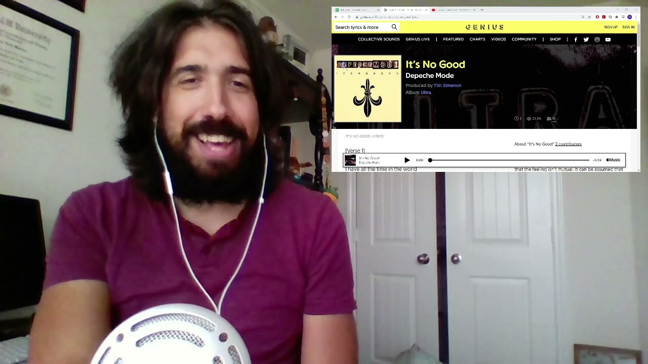 Depeche Mode - It’s No Good [REACTION]