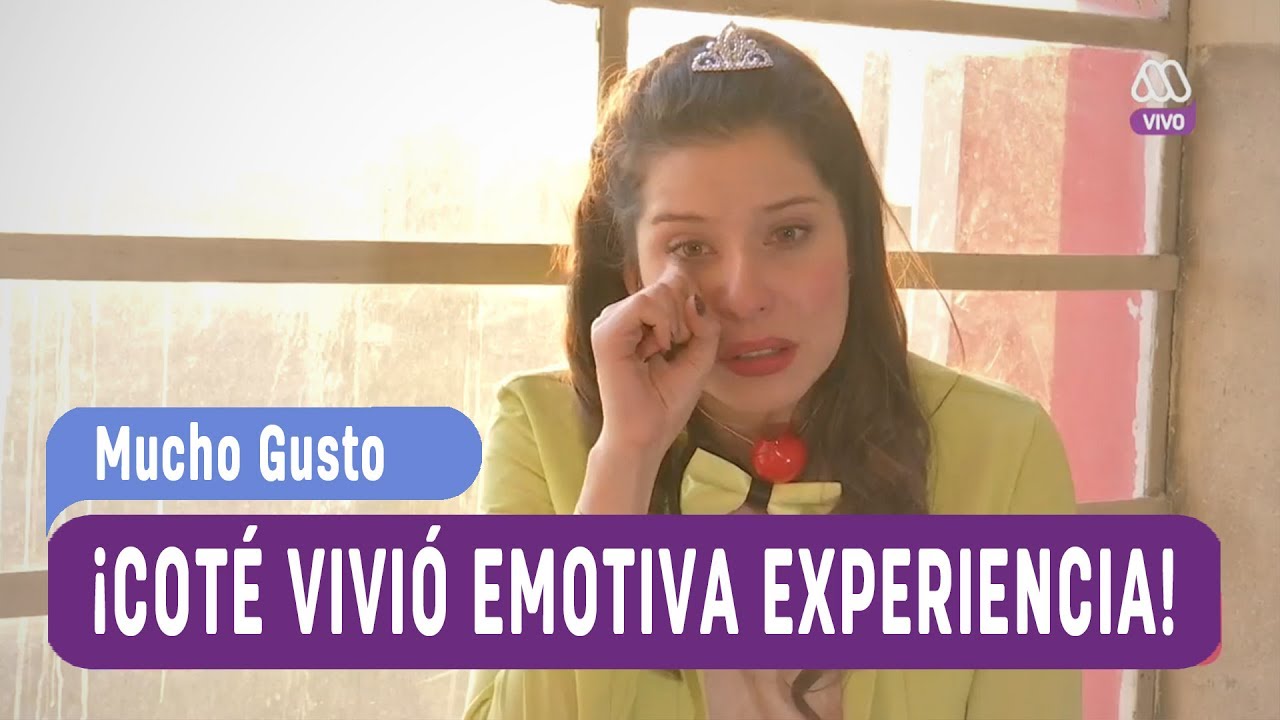 ¡Coté vivió emotiva experiencia! - Mucho Gusto 2017