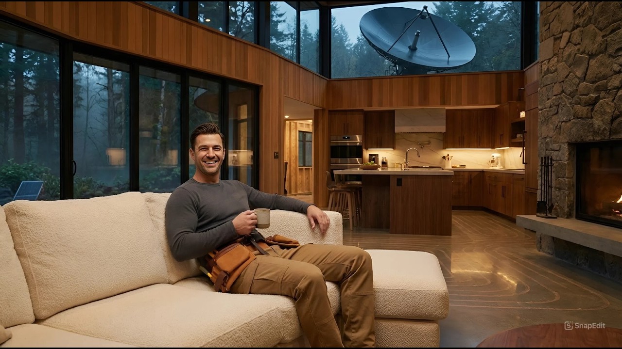 I Turned an Abandoned Broadcasting Station into a Modern Home Everyone Wants (ASMR)