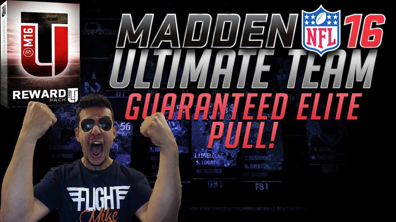 Madden 16 Ultimate Team- GUARANTEED ELITE PULL! LOYALTY PACK PLAYER OPENING!