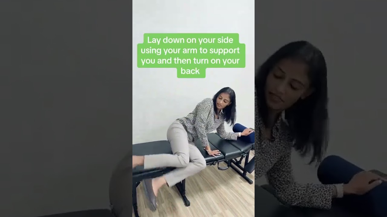 How you get in and out of bed? - #thefibroiddoc #drcherubaprabakar #lamorindagyn #ytshorts #shorts
