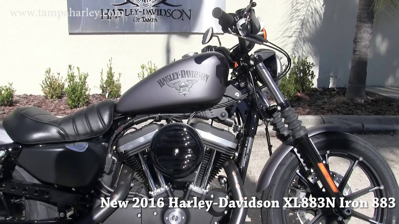 New 2016 Harley Davidson XL883N Iron 883 Tampa Florida