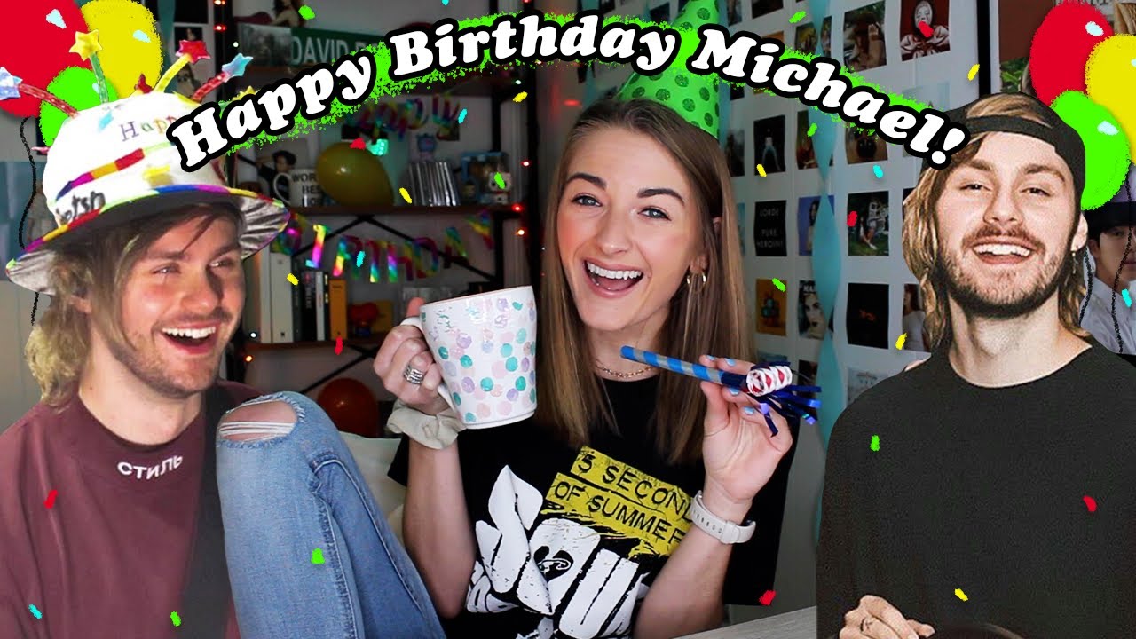 i threw michael clifford a birthday party.