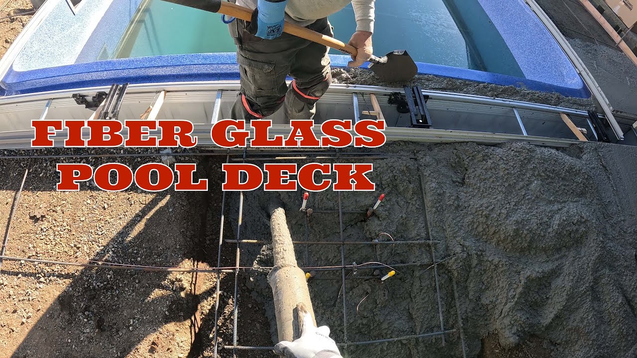 Fiber Glass Pool Pour