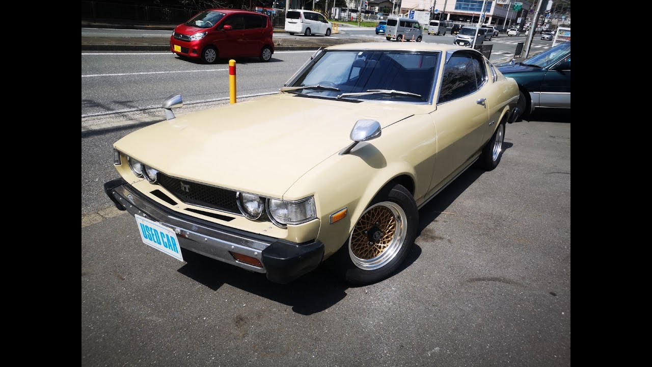 絶版旧車　RA２８セリカ　リフトバック2000GT　セミレス　ローダウン　5速　ワンオフマフラー　レカロセミバケ　SSRホイール　ダッシュ割れなし　内外装美車　電動調整ミラー　エアコン