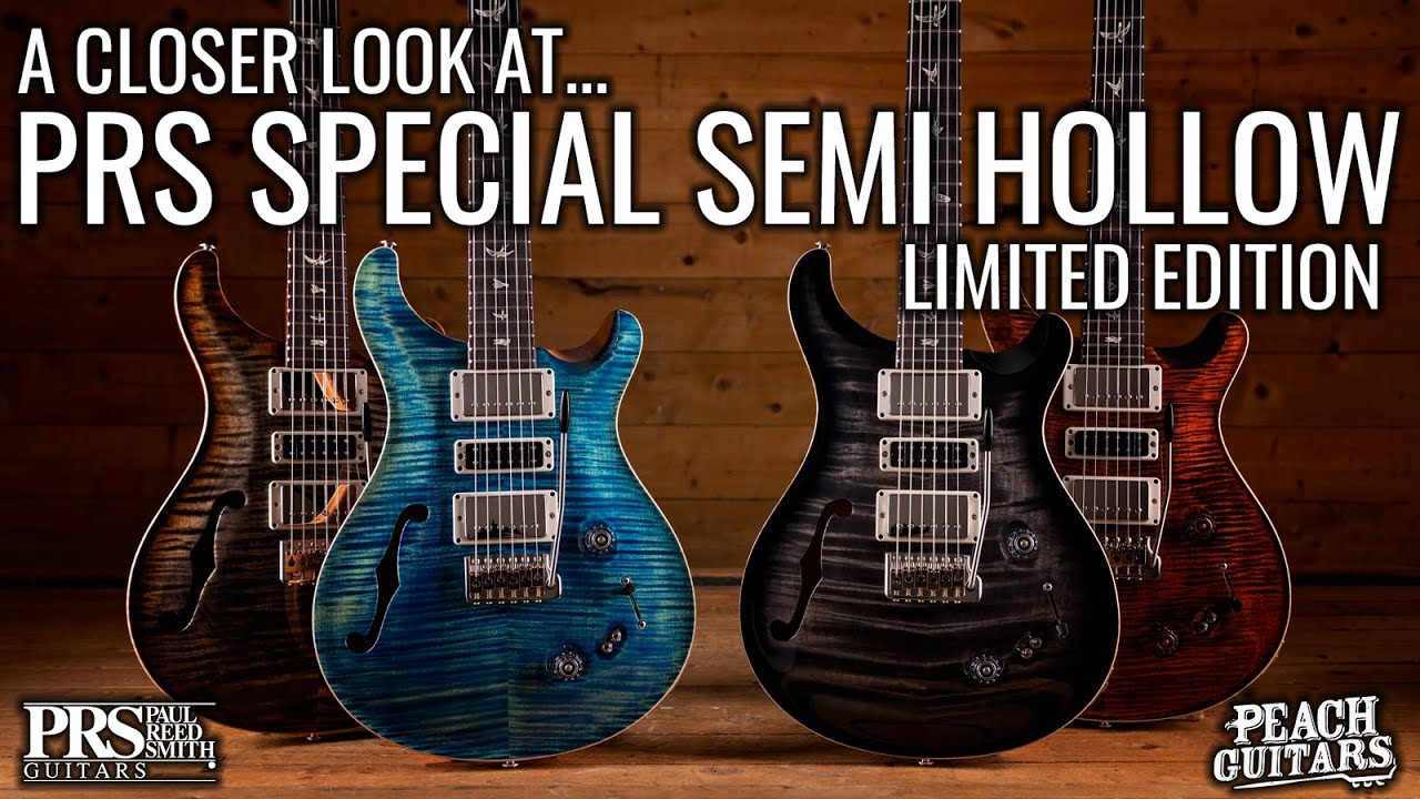 Более пристальный взгляд на... PRS Special Semi Hollow Limited Edition