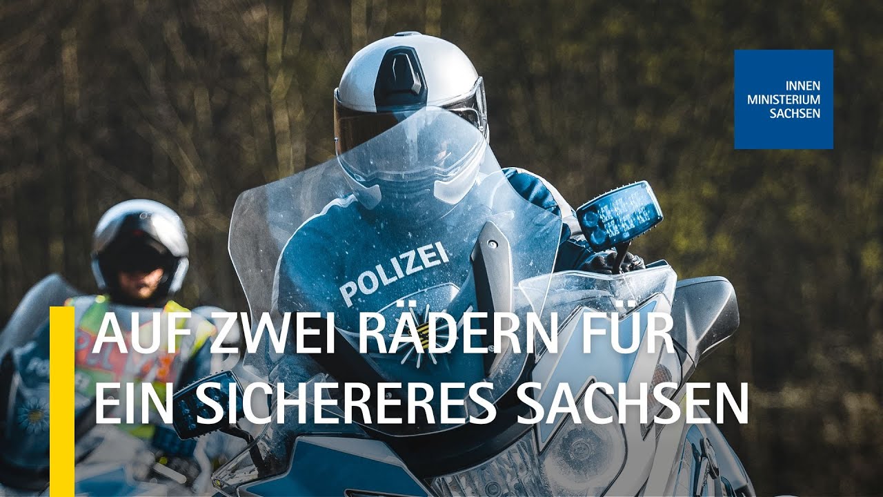 24 neue Motorräder für die Polizei Sachsen