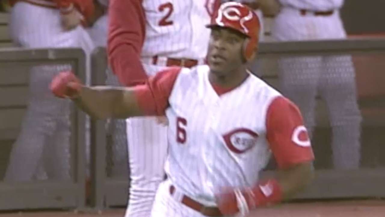 1995 NLDS Gm3: Gant's two-run home run off Nomo