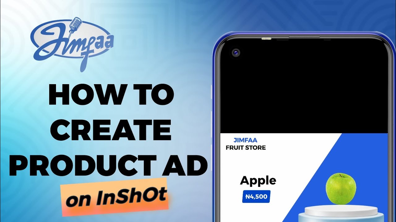 HOW TO CREATE PRODUCT AD ON INSHOT