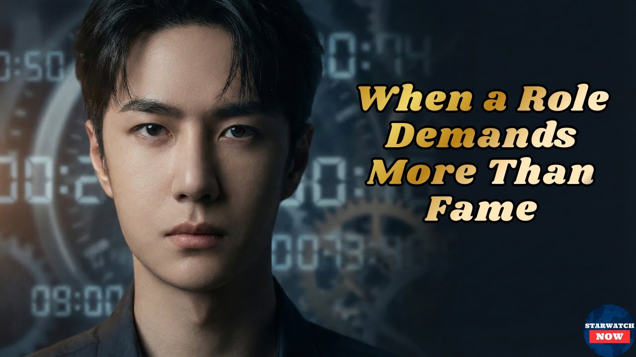 When a Role Demands More Than Fame: Inside Wang Yibo’s Riskiest Career Moment