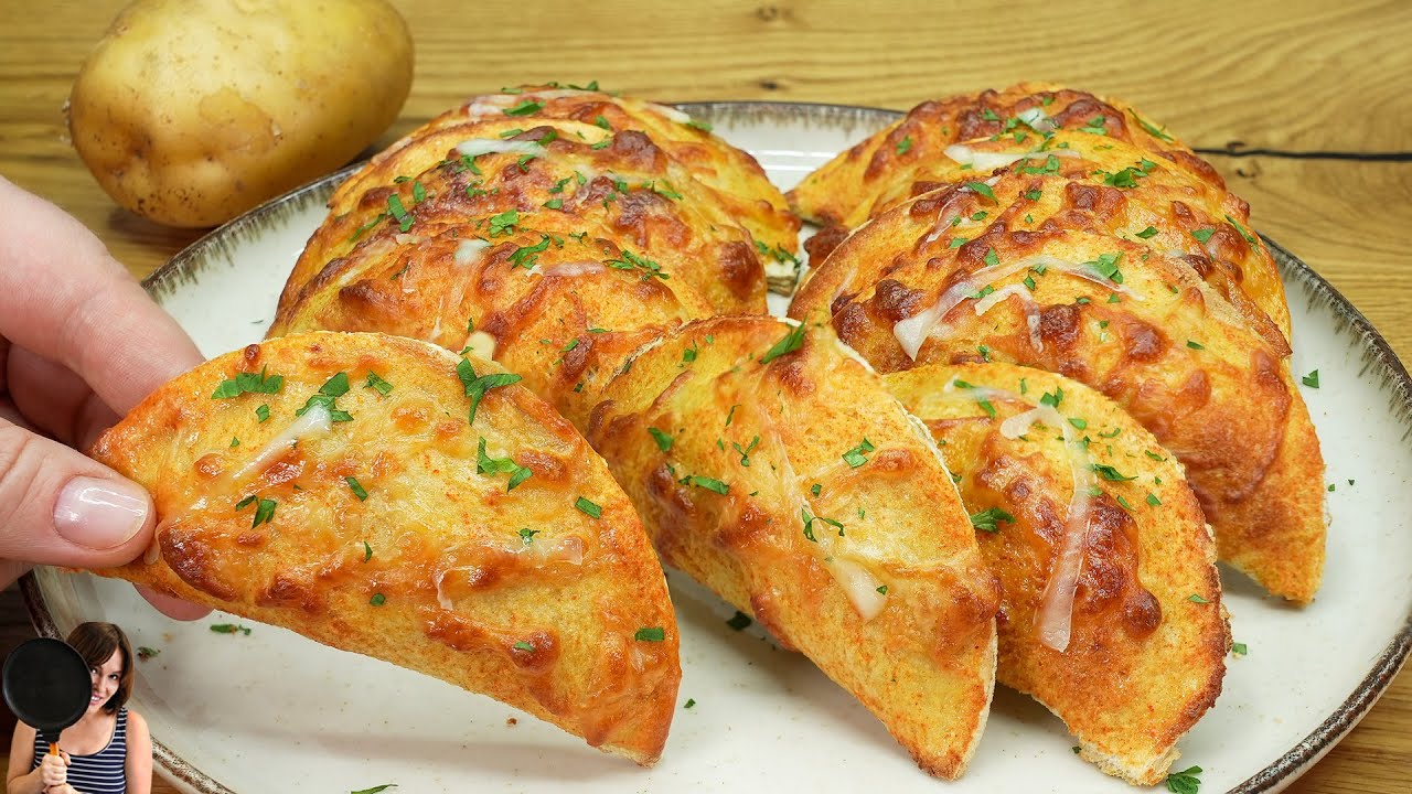 Если у вас есть 1 картофелина, вы сможете приготовить вкусный и хрустящий ужин за 10 минут! АСМР