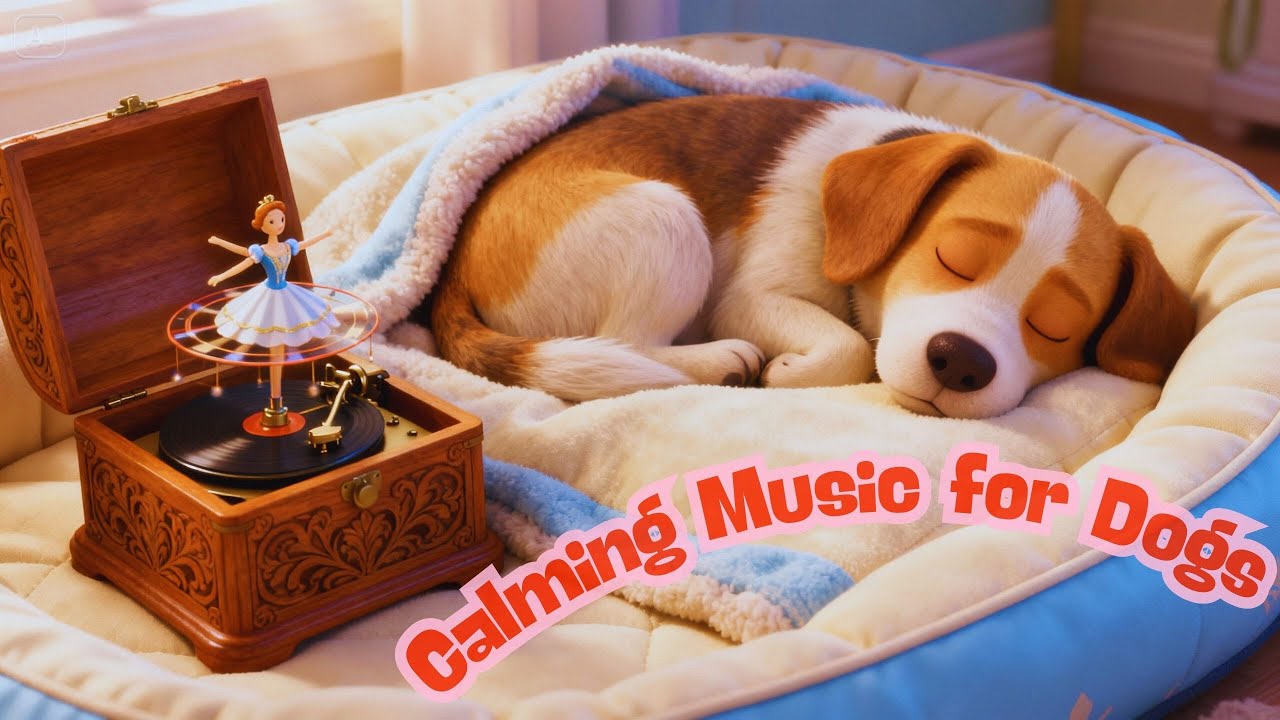 Calming Music for Dogs🎵💖Anti Separation Anxiety Relief Music🐶Sleep Dog Healing🎵