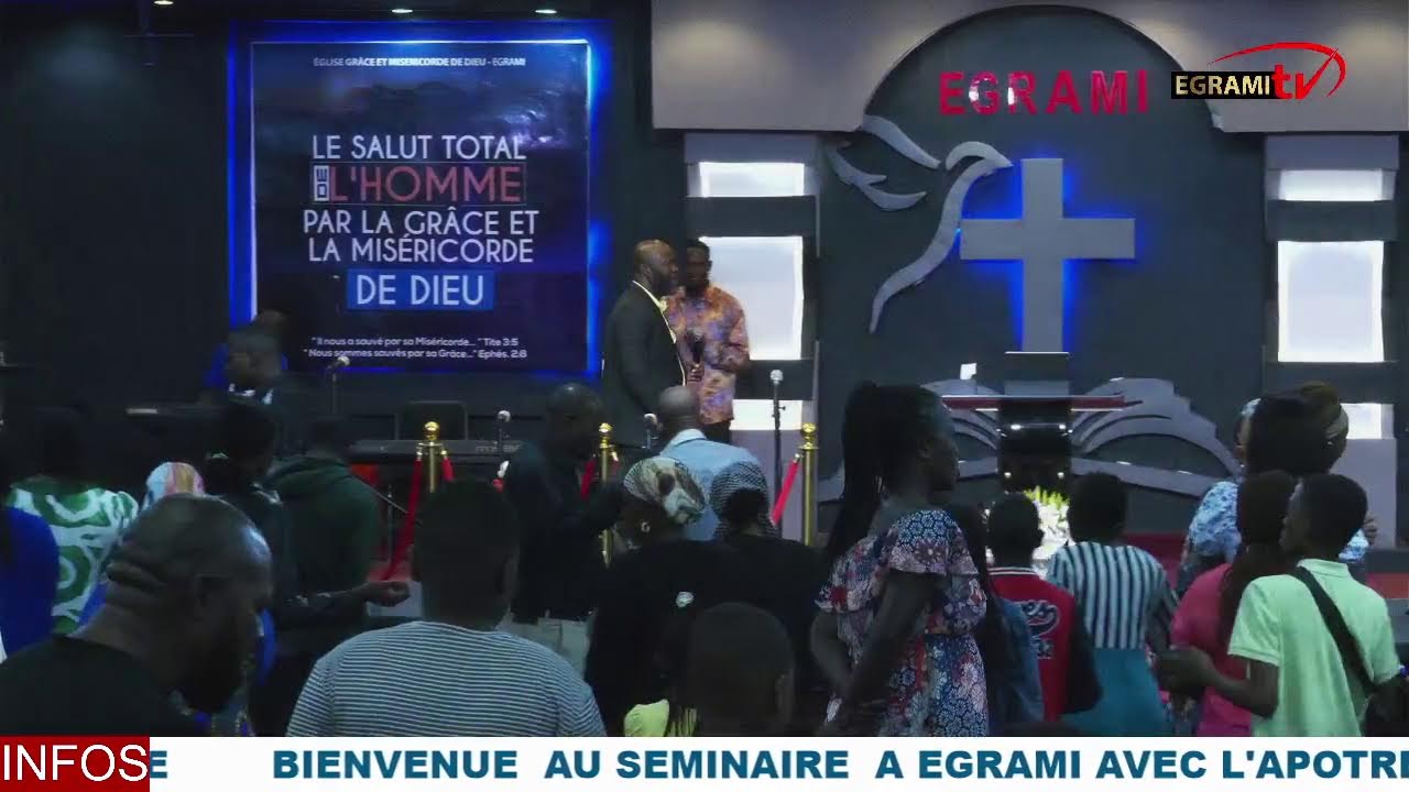 BIENVENUE AU SEMINAIRE D' EGRAMI AVEC L' APOTRE GABRIEL TIKIKO