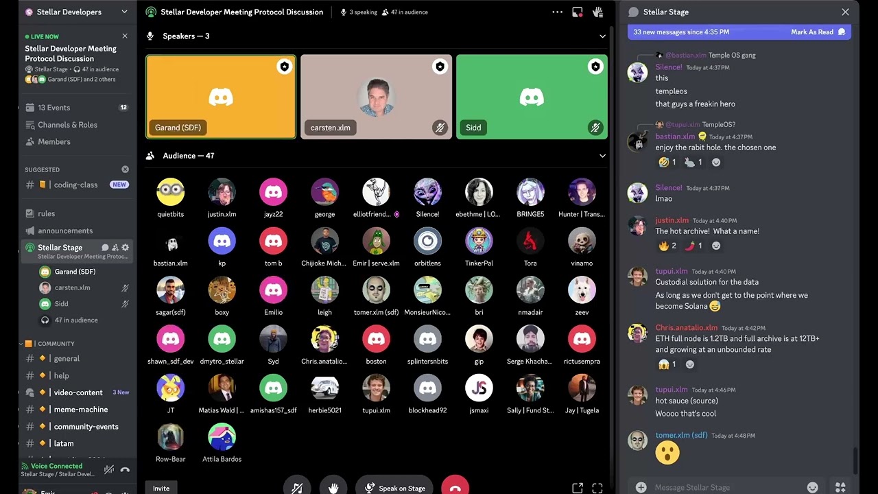 Stellar Developer Meeting - 01/23/2025 (Part 2)