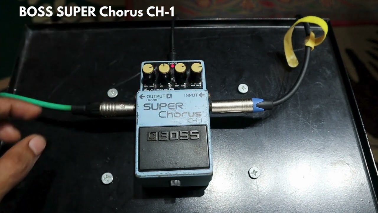 BOSS SUPER Chorus CH 1