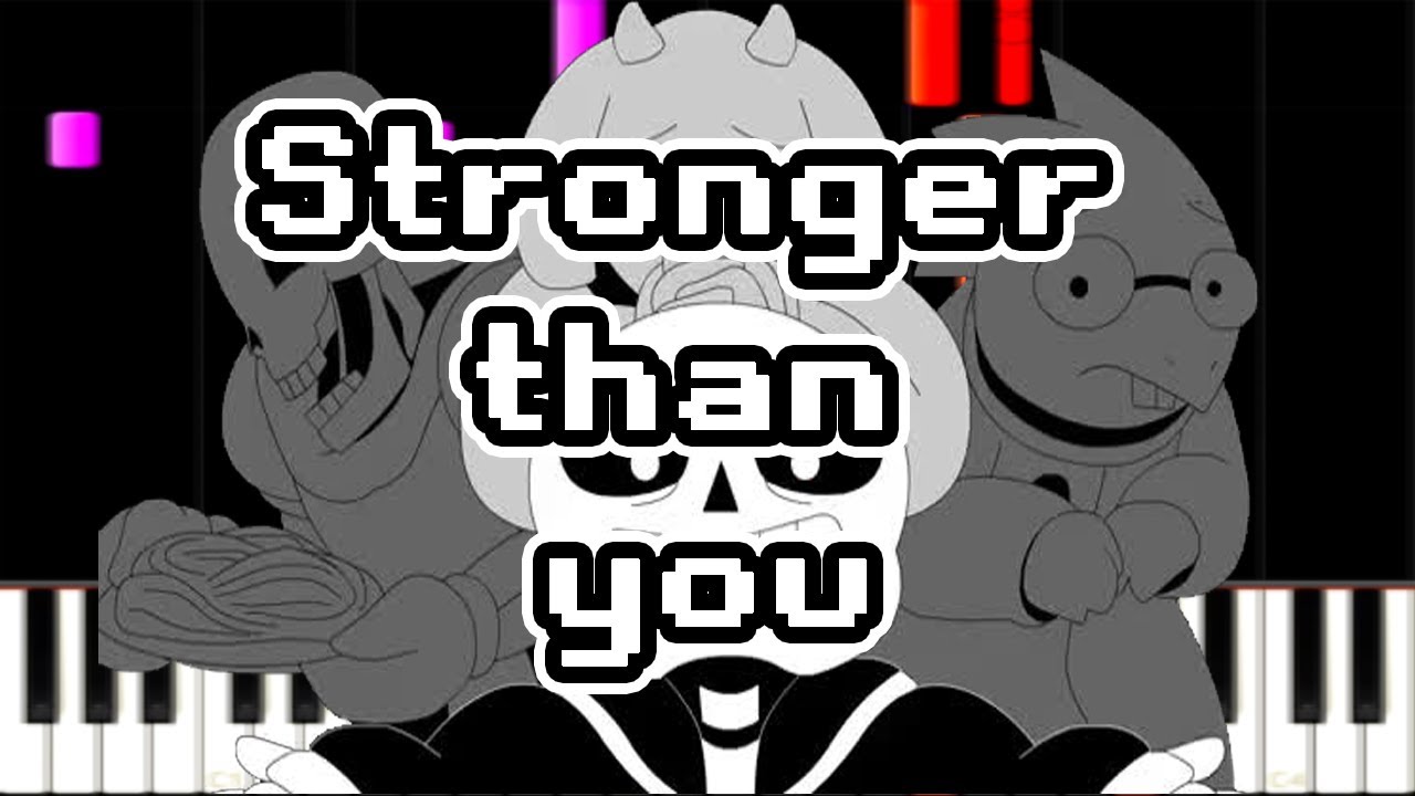 Sinthesya: Undertale - ▶Stronger Than You