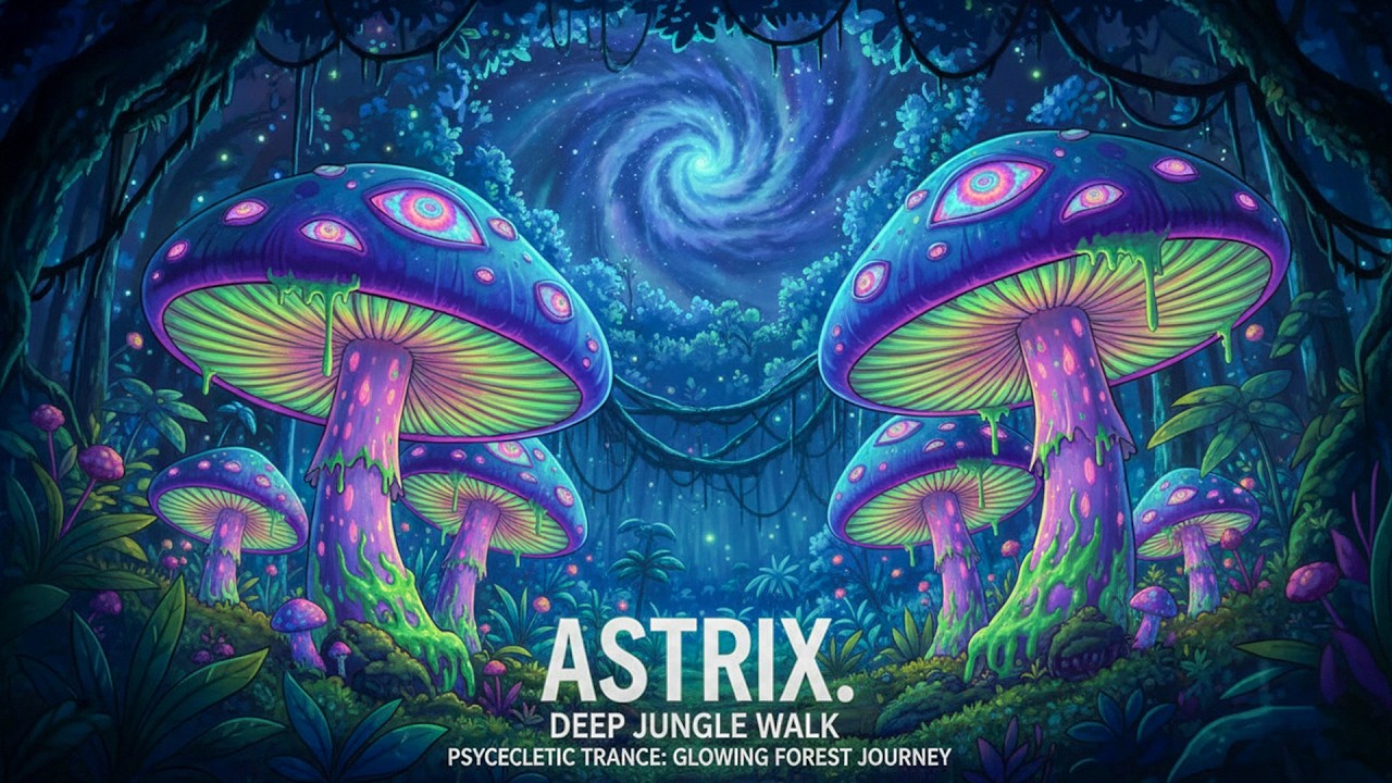 Astrix - Deep Jungle Walk (2026 Edit) 🌿 Psychedelic Trance: Glowing Forest Journey Vol.3